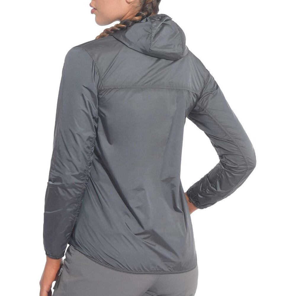 Women's Packable Lightweight Running Jacket Water… - image 3